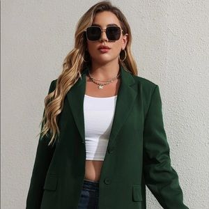 1.State Forest green blazer